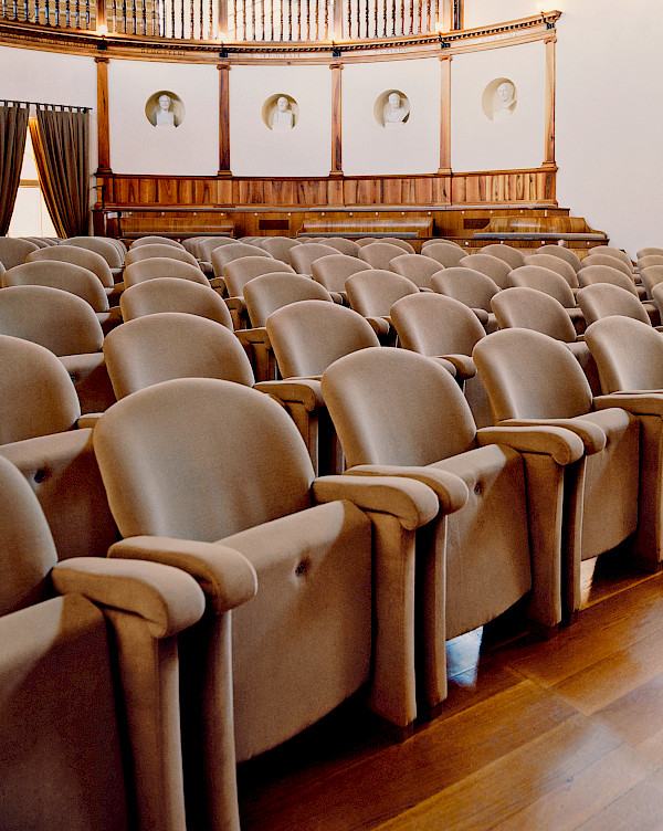 BRUNELLO CUCINELLI PALLADIAN STYLE THEATRE PERFORMANCES HELD BY ISABELLA HUPPERT AND JOHN MALKOVICH, SOLOMEO, WALLPAPER*